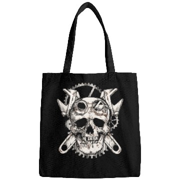 Discover Skull Mechanic Cross Tools Mechanic Bags