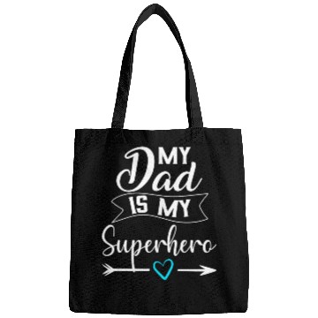 Discover My Dad is My Superhero Bags