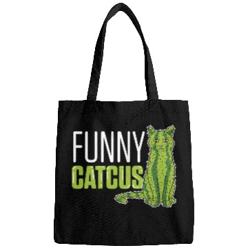 Discover Funny Catcus Cat Mom Gift Bags