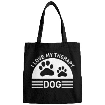 Discover I love my Therapy Dog Bags
