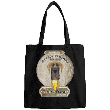 Discover Great Dane Dad Beer Lover Bags