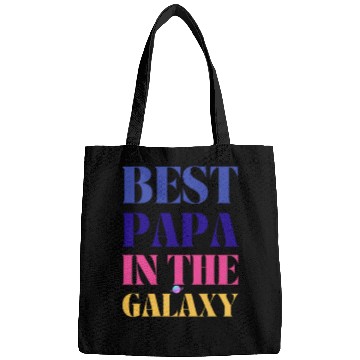Discover BEST PAPA IN THE GALAXY Bags