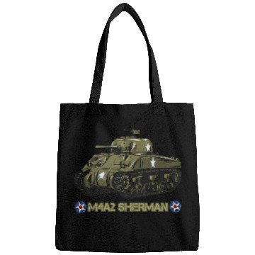 Discover World War 2 American Tank M4A2 Sherman Bags