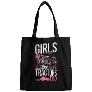 Discover Farming Farmer Girl Tractor Bags