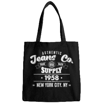Discover New York City Born In 1958 Vintage Birthday Bags