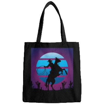 Discover Synthwave Cowboy Rancher Gift Bags