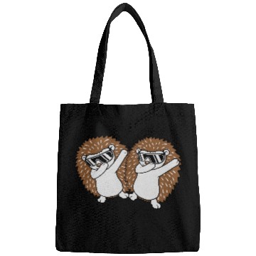Discover 2 dabbing hedgehog friends Bags
