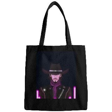 Discover Goth Synthwave Outrun Goth Cowboy Bags