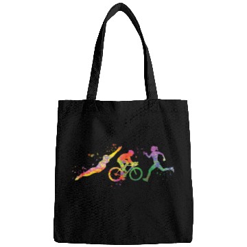 Discover Watercolor Womens Triathlon Bags