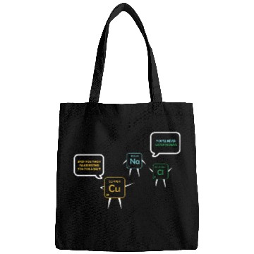 Discover Chemistry Teacher Student Periodic Table Pun Bags
