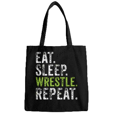 Discover Eat Sleep Wrestle Repeat Sport Wrestler Player Tea Bags