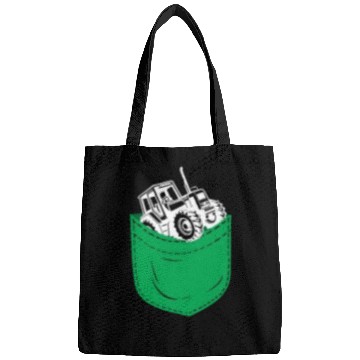 Discover Farming Farmer Pocket Tractor Bags