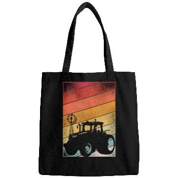 Discover Farming Farmer Retro Tractor Bags