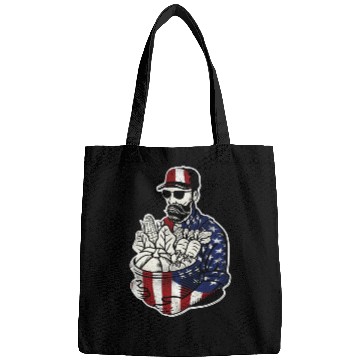 Discover Farming Farmer American Flag Us Bags