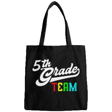 Discover 5Th Grade Team Baseball Style Teacher Team Bags