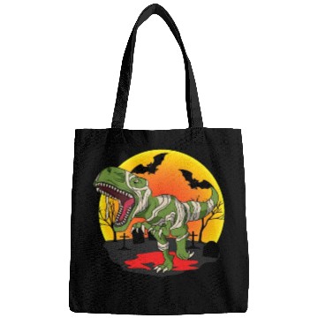 Discover Mummy T-Rex Dinosaur Trick Or Treat Halloween Bags