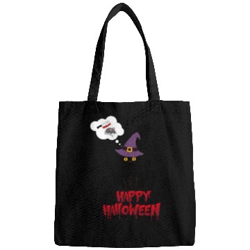 Discover HALLOWEEN MURDER CAT Bags