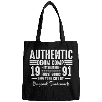 Discover New York City Born In 1991 Vintage Birthday Bags