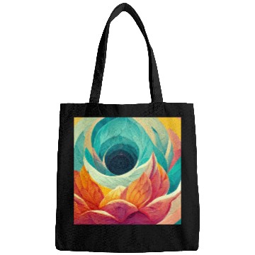 Discover Colorful mandala flower version 6 Bags
