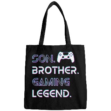 Discover Son Brother Gaming Legend Boy Gamer Gift Bags