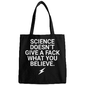 Discover mug : science doesn't give a fack what you believe Bags