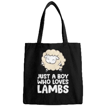 Discover Just a Boy Who Loves Lambs Bags
