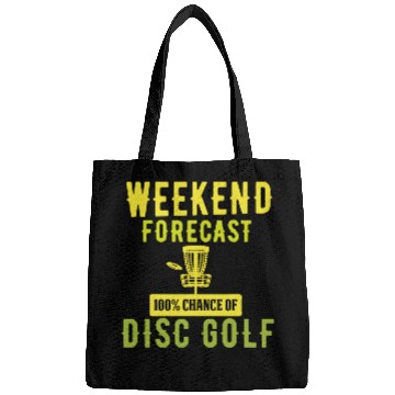 Discover Weekend forecast: 100% chance of disc golf Bags