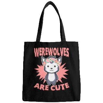 Discover Cute Halloween Werewolf For Trick Or Treat Bags