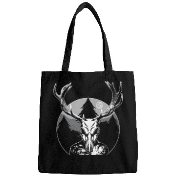 Discover Folk Creature Moon Wendigo Halloween Cryptid Bags