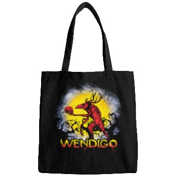 Discover Folk Creature Wendigo Forest Halloween Cryptid Bags