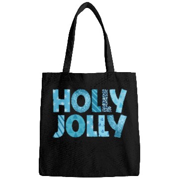 Discover Holly Jolly season sublimation Bags