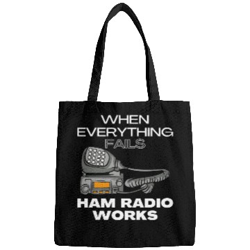 Discover Funny Ham Radio Operator Amateur Bags