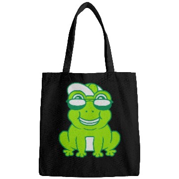 Discover Cool little frog boy Bags