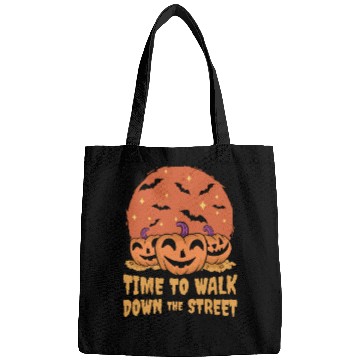 Discover Retro Vintage Halloween Scary Lantern Horror Bags