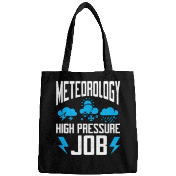Discover Meteorology High Pressure Job Meteorologist Storm Bags