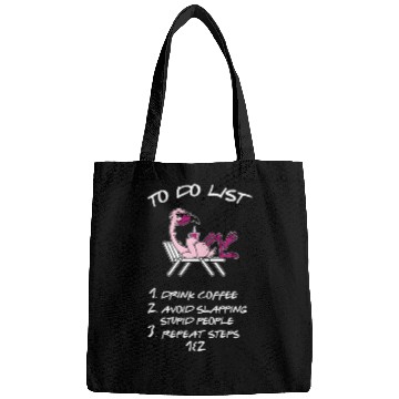 Discover Drink Coffee And Avoid Slapping Stupid People Bags