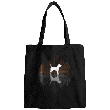 Discover Beagle abstract - geometry dog triangle Bags