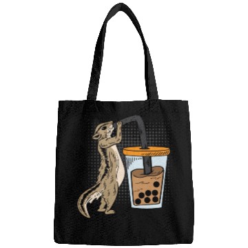 Discover Squirrel Bubble Tea Drinker Gift Bags