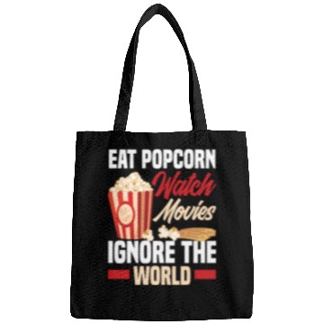 Discover Film Popcorn Cinema Bags