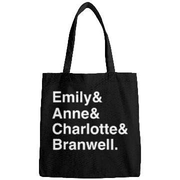 Discover Funny Emily Bronte Charlotte Bronte Bronte Sibling Bags