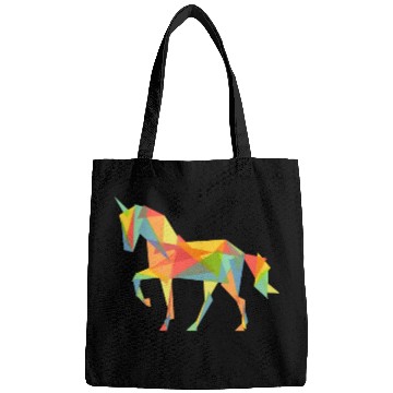 Discover Fractal Geometric Unicorn Bags