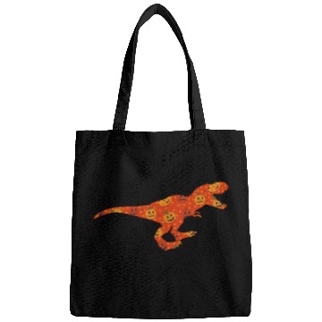 Discover Dinosaur Pumpkin Head Jack O' Lantern Halloween Bags