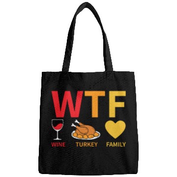 Discover WTF Wine Turkey Family - Thanksgiving Bags