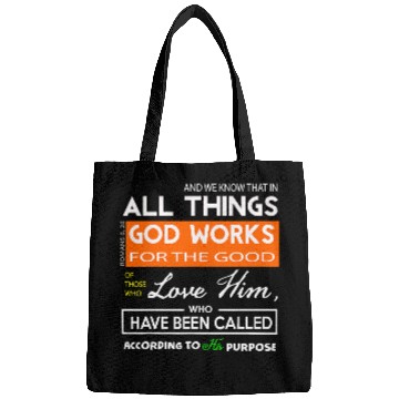 Discover Romans 828 Christian Bags Bible Verse Faith Numbe