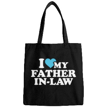 Discover I love my father in law Pullover Bags