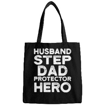 Discover Husband Step Dad Protector Hero Bags