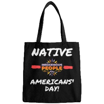 Discover Native Americans’ Day - indigenous people day Bags
