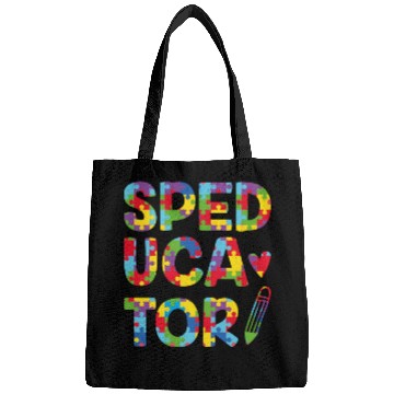 Discover Speducator Sped Teacher Special Education Cute Bags