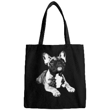 Discover french bulldog puppy Bags