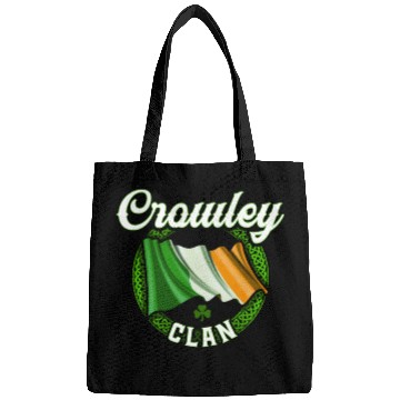 Discover Crowley Surname Irish Last Name Ireland Flag Bags